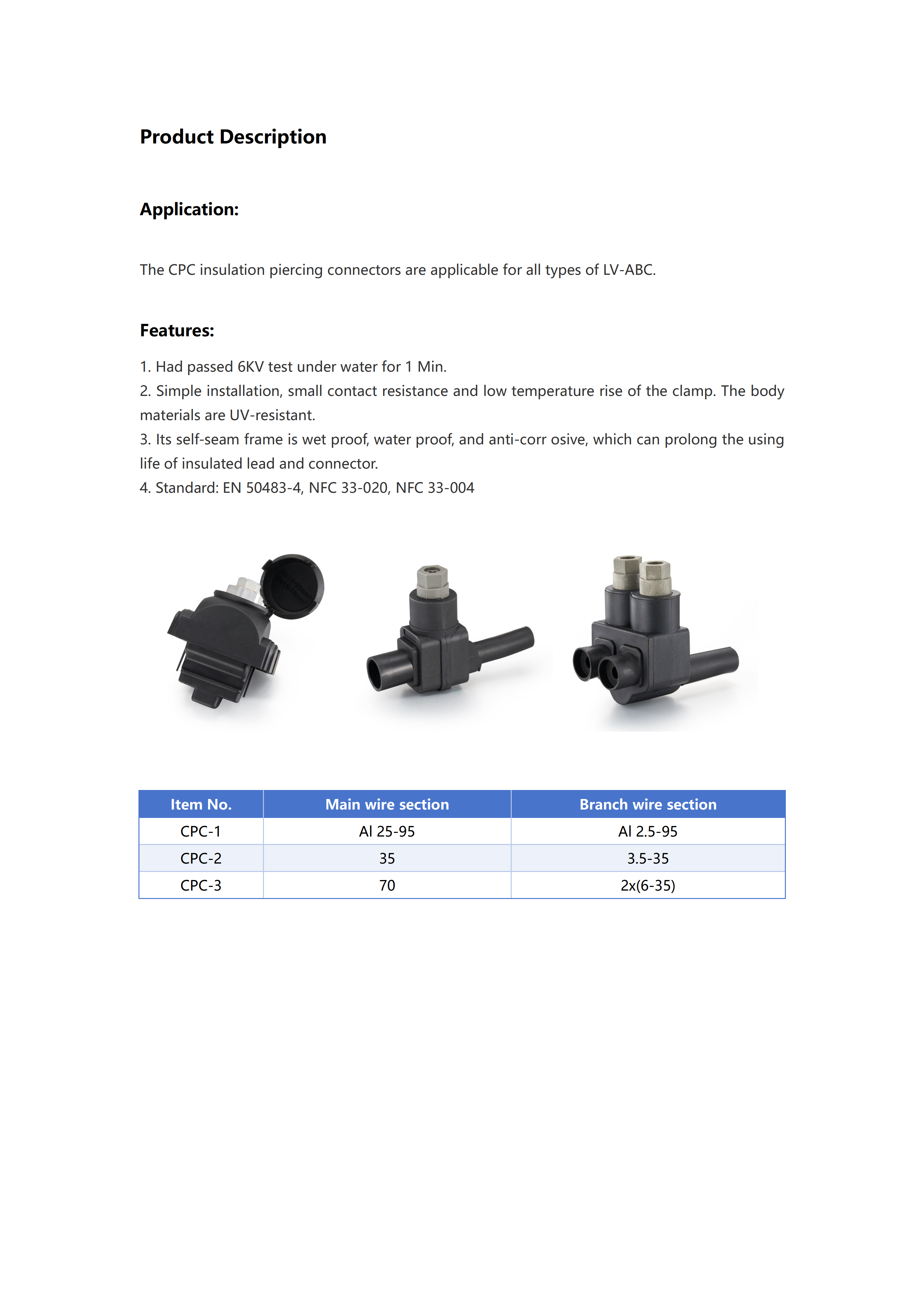 CPC-2 Insulation Piercing Clamp detail 1